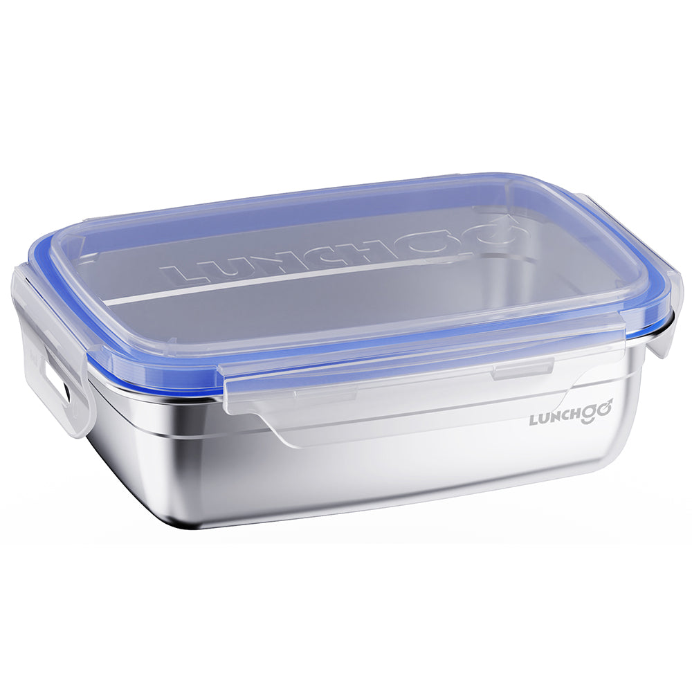 LUNCHGO® [1 Piece 5-Cup (1.2L) Stainless Steel Container for G1 Electric Lunch Box Replacement, 316 Inner Bowl with Airtight Lid, Dishwasher Safe